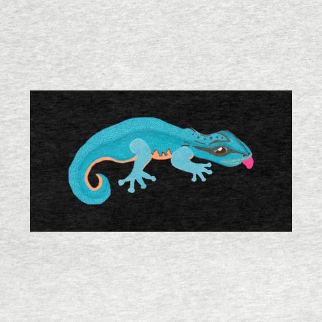 Turquoise Gecko by ICArtist